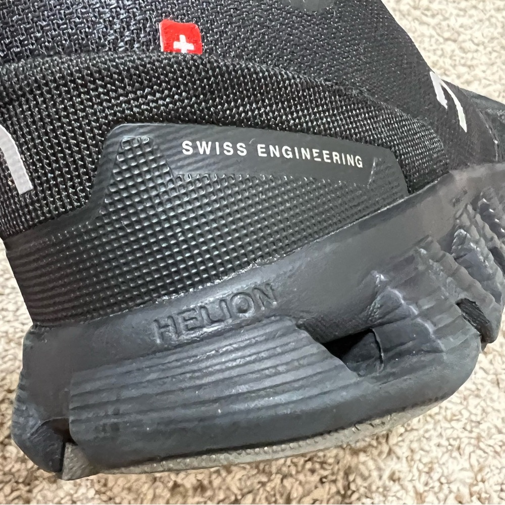 On Cloud X Men's Running Shoes Black/Asphalt 40.99706 Size 10.5 - Picture 12 of 14